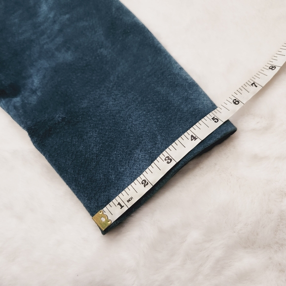 BAGATELLE TEAL SUEDE LEATHER JACKET GREAT CONDITION SIZE 16 - Picture 7 of 9